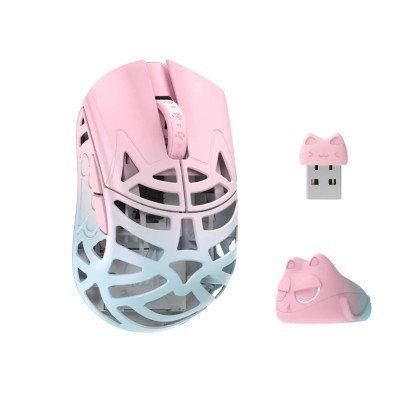 WLmouse Beast Miao — ультралегка магнієва ігрова миша 31 г для хвату fingertip / claw, із сенсором PAW3950HS та 8K Wireless.