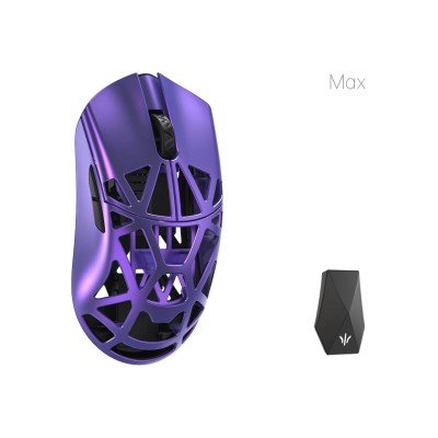 Миша WLmouse Beast X Max OMRON Opticals Solid Sides Purple