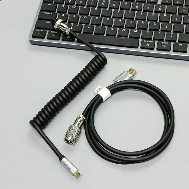 Кабель для клавіатури Coiled Aviator Cable Type-C