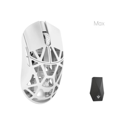 Миша WLmouse Beast X Max OMRON Opticals Solid Sides Milky White