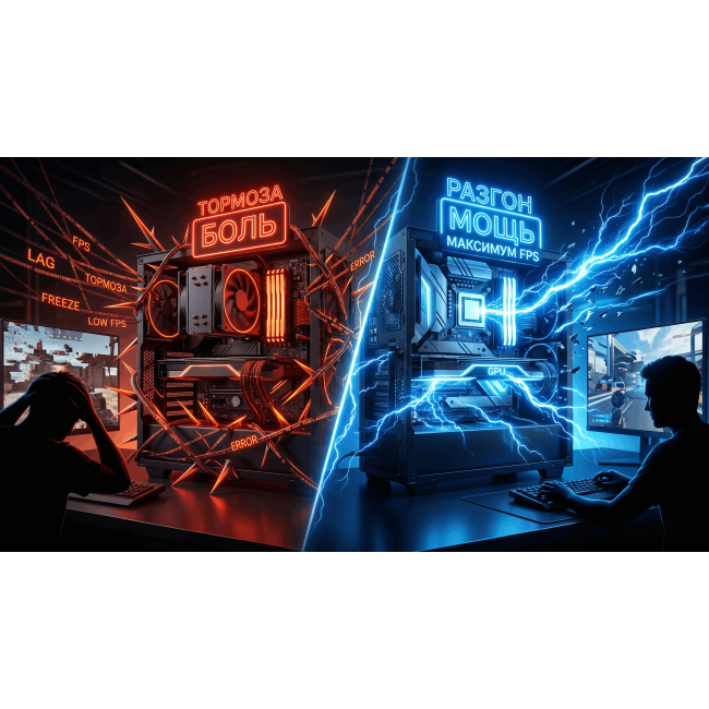 BASE Overclocking and optimizing your PC for games and work - more FPS, less lag and maximum