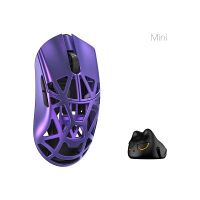 Миша WLmouse Beast X Mini Pro OMRON Opticals Solid Sides Purple