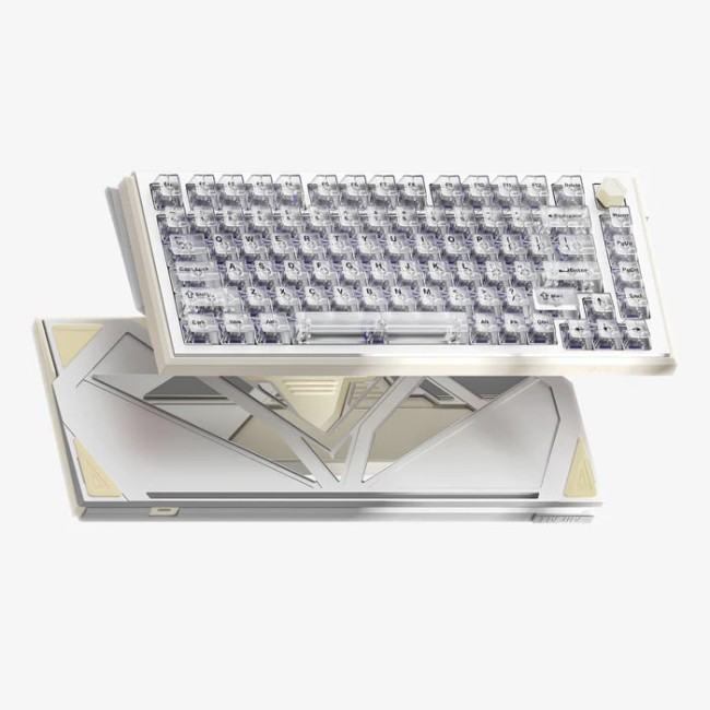 Клавіатура DrunkDeer A75 Ultra White Gold