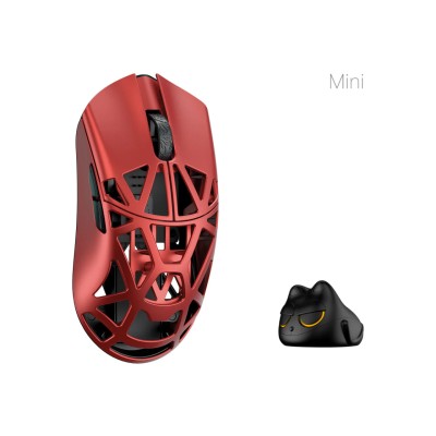 Миша WLmouse Beast X Mini Pro OMRON Opticals Solid Sides Red