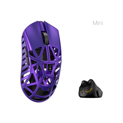 WLmouse Beast X Mini Pro Purple магнієва ігрова миша Wireless 8K Polling Rate PAW3395 34g-36g