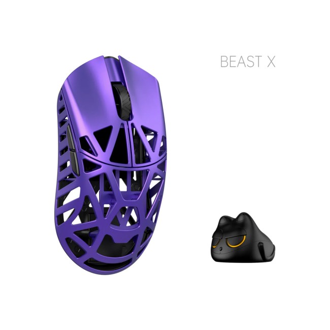 Миша WLmouse Beast X Pro OMRON Opticals Side Slits Purple