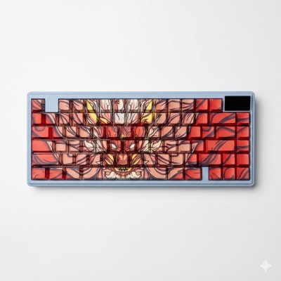 Кейкапи Dragon PBT Cherry Profile Red Кейкапи Dragon PBT Cherry Profile Red