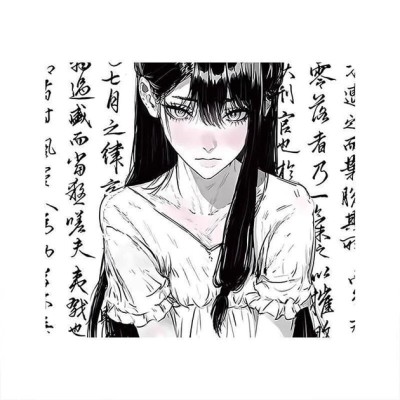 Ігровий килимок ANIME 450x400mm White