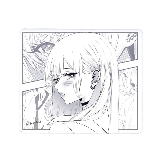 Ігровий килимок ATK Anime Mouse Pad Reverie Black and white