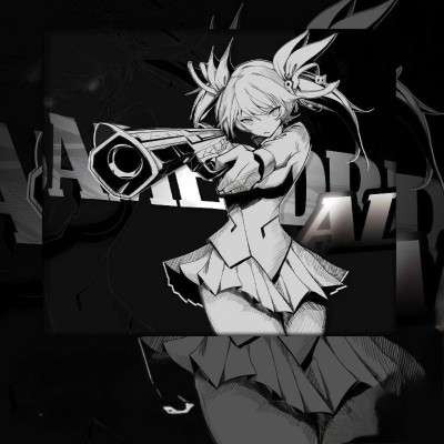 Ігровий килимок для миші Anime Shooter Girl Gaming Mousepad XL 450×400 мм