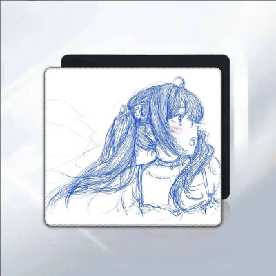 Ігровий килимок для миші Anime Yoki Blue Gaming Mousepad 450×400 мм