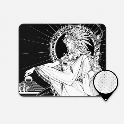 Ігровий килимок для миші Monochrome Art Series — Містична хранителька
