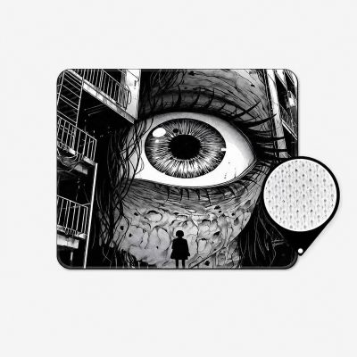 Ігровий килимок для миші Monochrome Art Series — Всевидюче око