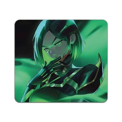 Ігровий килимок для миші Viper VALORANT Green Anime