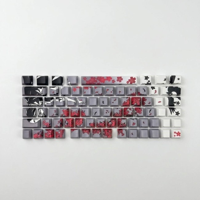 Кейкапи Sakura PBT Black