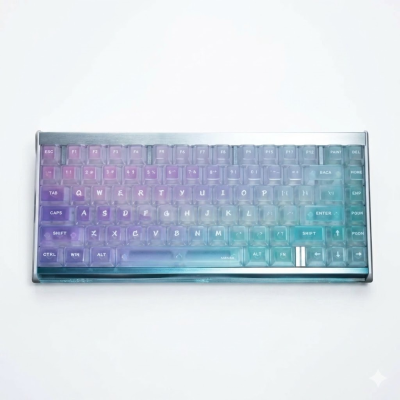 Клавіатура IPI Aurora75 Hall Effect Keyboard White Northland Mangetic Switch