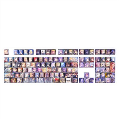 Кейкапи Magical Girls PBT 135 шт Colorful Кейкапи Magical Girls PBT 135 шт Colorful