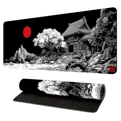 Великий ігровий килимок Japanese Landscape Series — Храм білої сакури