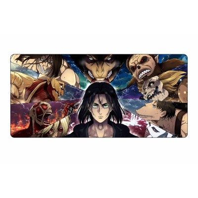 Великий килимок для миші Attack on Titan — Eren: Сила титанів