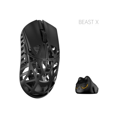 Миша WLmouse Beast X Pro OMRON Opticals Side Slits Black